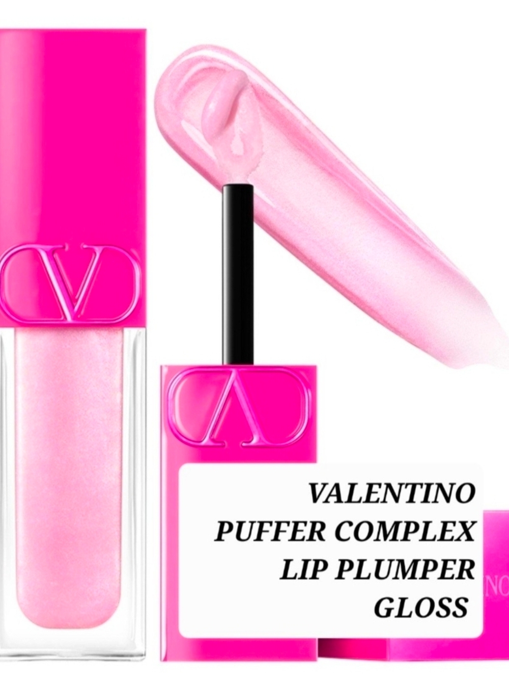 Valentino Puffer Complex Lip Plumper Gloss 300R  R IN MY GLOWING ERA. 💕BNIB. 💕